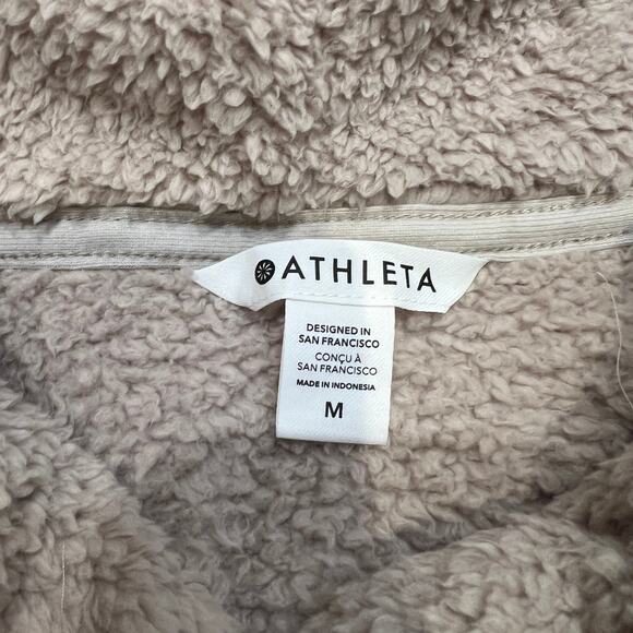 ATHLETA Women's Tugga Sweatshirt Size M In Abalone - Picture 8 of 12